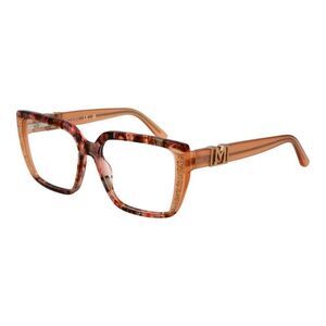 Marciano by Guess Stylish Rectangular Glasses Frame Women Orange Frames